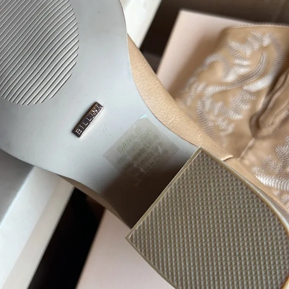 Billini Danilo Western Boots in Camel Brown - Picture 7 of 10